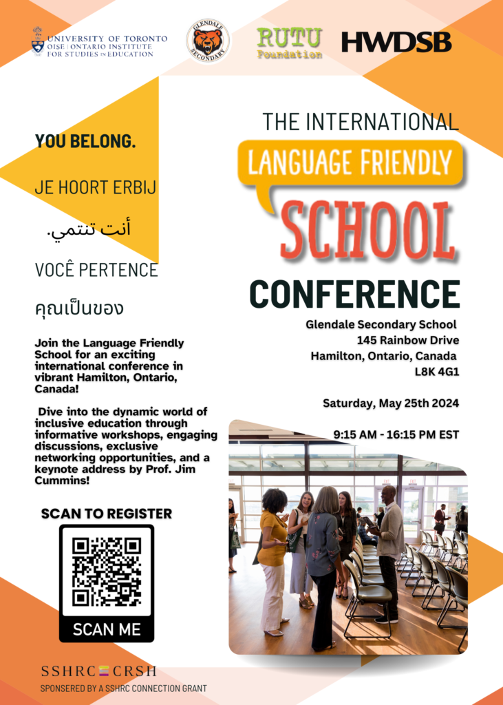 Poster Language Friendly School conference